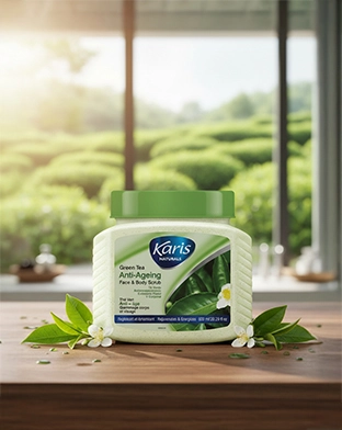 Green Tea Anti-Ageing Face & Body Scrub