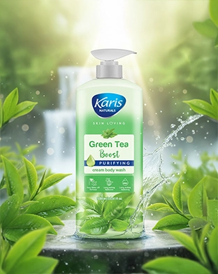 Karis Green Tea Purifying Body Wash